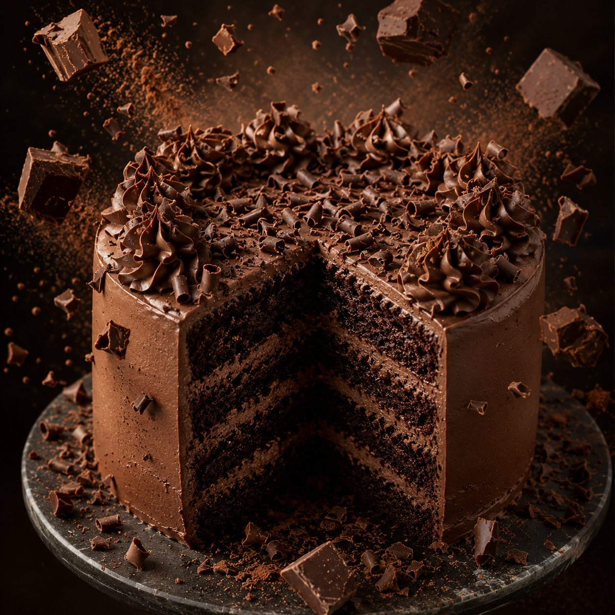 Chocolate Forest Cake
