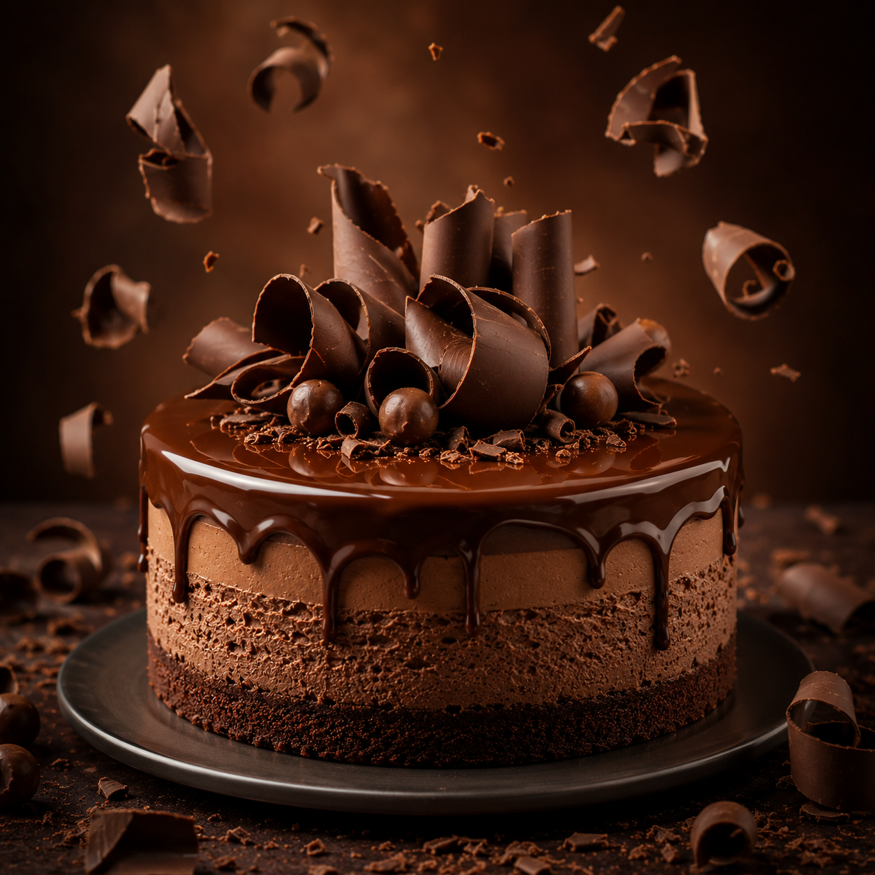 Chocolate Mousse Cake