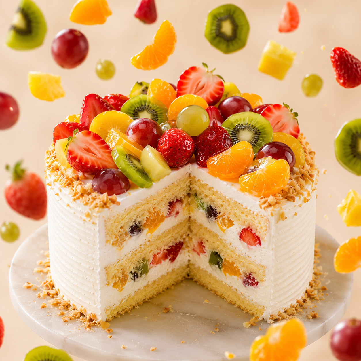 Mixed Fruit Cake