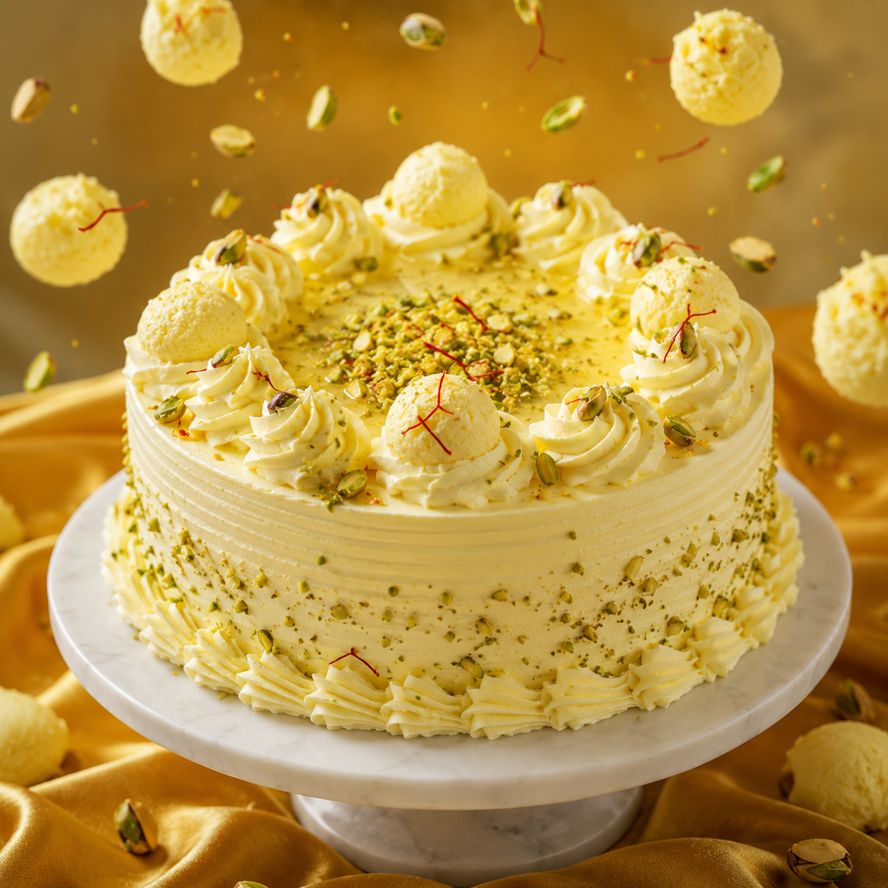 Rasmalai Cake