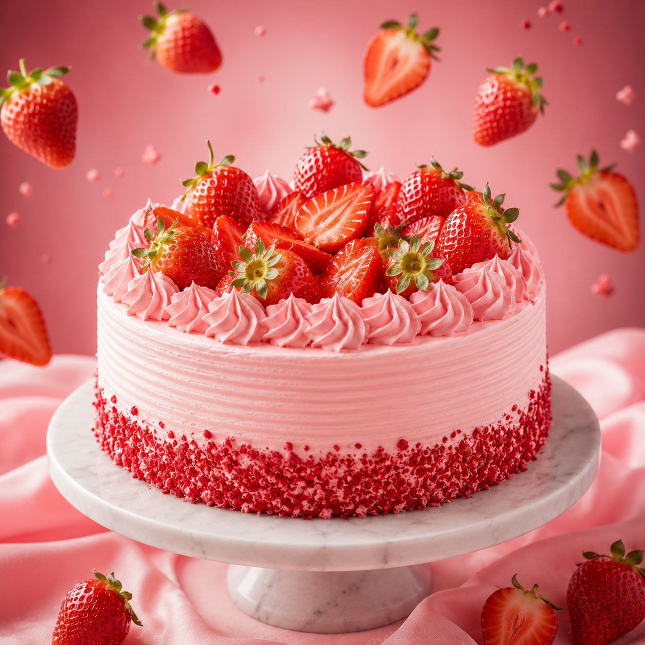 Strawberry Cake