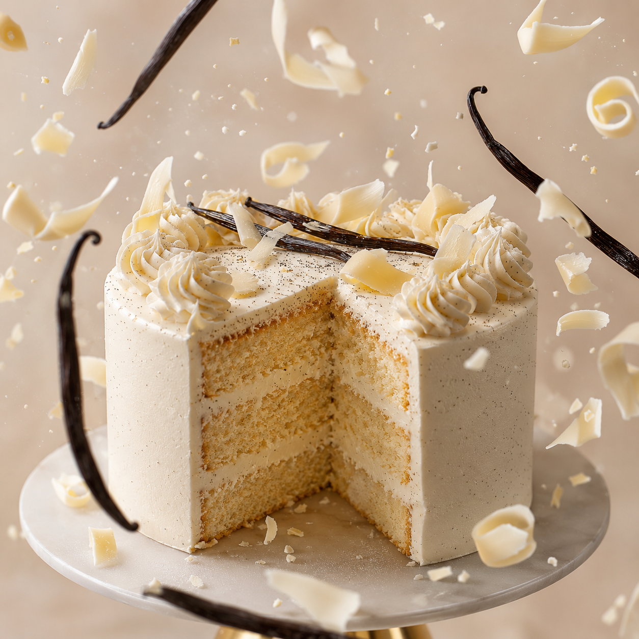 Vanilla Forest Cake